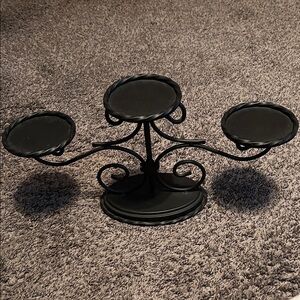 Rare HTF Longaberger Wrought Iron Candle Holder.